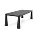 Classic Home - Atrop Solid Wood Rectangle Dining Table - Ink Black - 51031681 - GreatFurnitureDeal