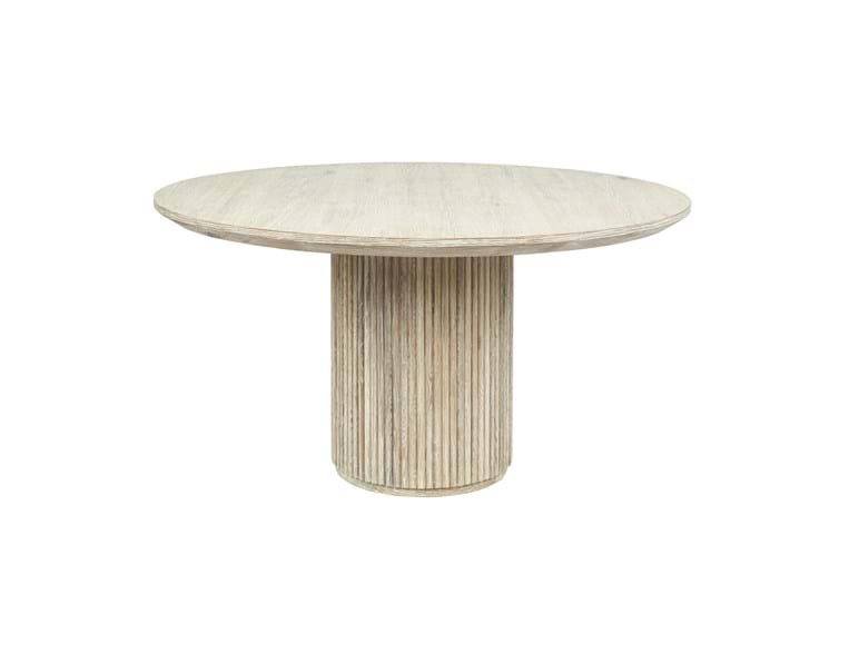 Classic Home - Vander Round Dining Table in Cream - 51031721 - GreatFurnitureDeal