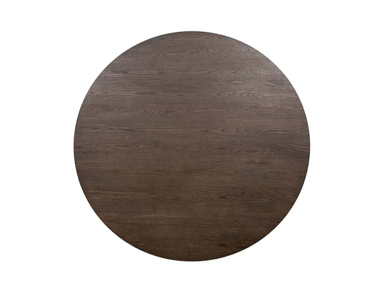 Classic Home - Tiber Round Dining Table in Toasted Brown - 51031734 - GreatFurnitureDeal