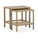 Classic Home - Devin Solid Wood Nesting Accent Tables - 51031751 - GreatFurnitureDeal