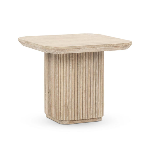 Classic Home - Vander End Table in Cream Washed - 51031764 - GreatFurnitureDeal