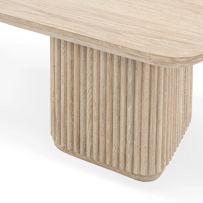 Classic Home - Vander End Table in Cream Washed - 51031764