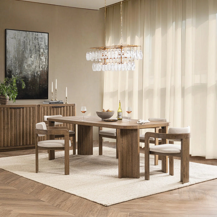 Classic Home - Labelle 92" Dining Table in Tan Oak - 51031771