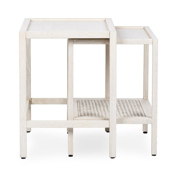 Classic Home - Devin Solid Wood Nesting Accent Tables - 51031781 - GreatFurnitureDeal