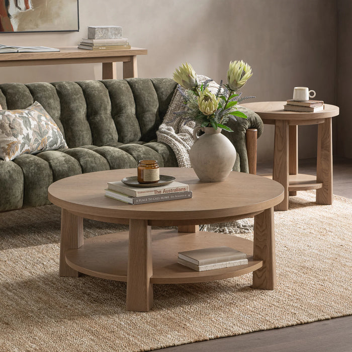 Classic Home - Kenzie Coffee Table in Amber Toast - 51031791 - GreatFurnitureDeal