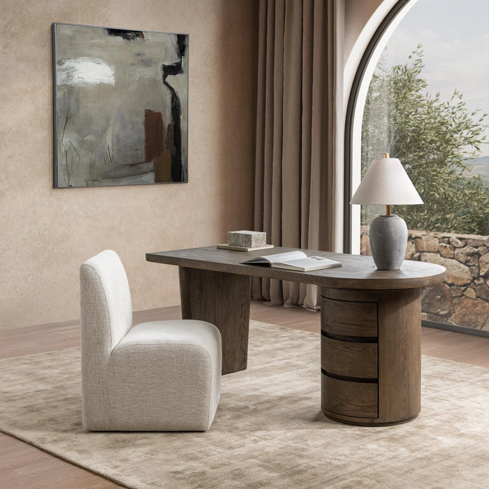 Classic Home - Estelle Desk in Soft Cocoa - 51031793