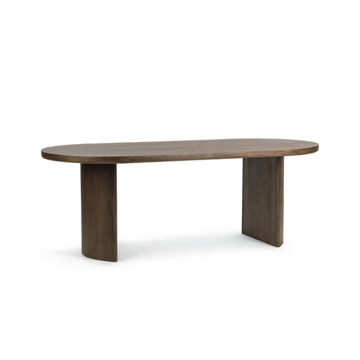 Classic Home - Estelle 84" Oval Dining Table in Soft Cocoa - 51031796 - GreatFurnitureDeal