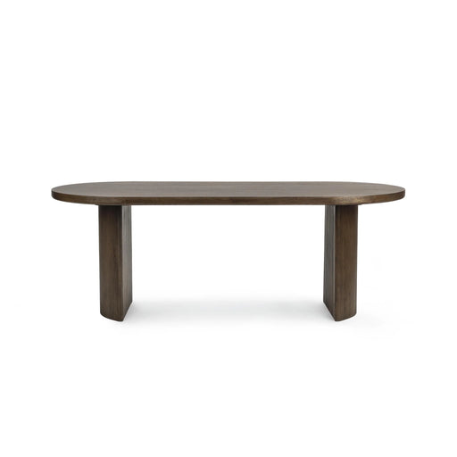 Classic Home - Estelle 84" Oval Dining Table in Soft Cocoa - 51031796 - GreatFurnitureDeal