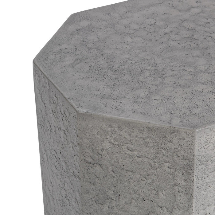Classic Home - Morse Outdoor End Table in Athena Gray - 51031797