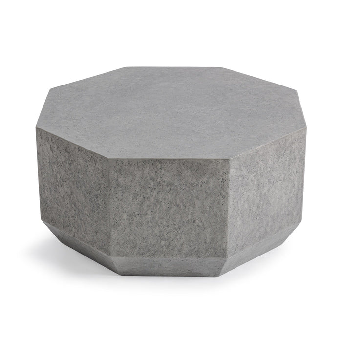 Classic Home - Morse Outdoor 34" Coffee Table in Athena Gray - 51031798 - GreatFurnitureDeal