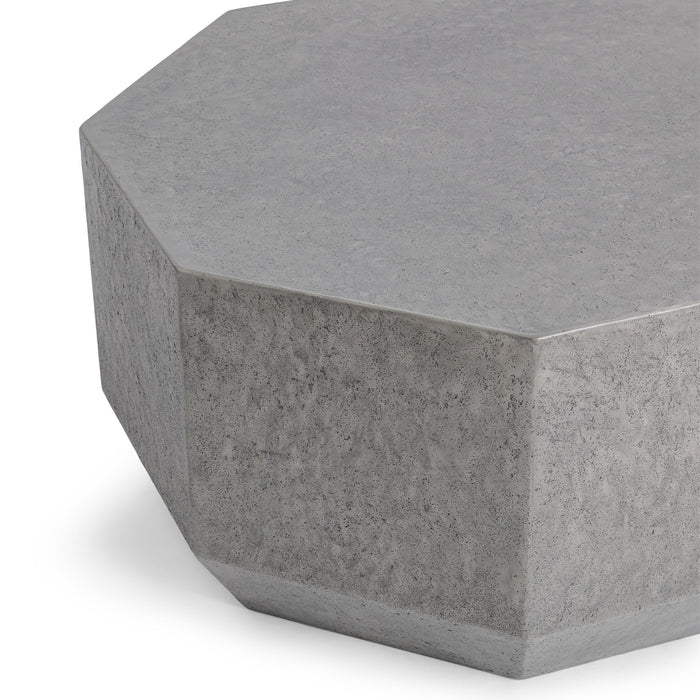 Classic Home - Morse Outdoor 34" Coffee Table in Athena Gray - 51031798 - GreatFurnitureDeal