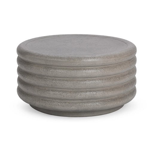 Classic Home - Reva Outdoor 31" Round Coffee Table in Athena Gray - 51031812 - GreatFurnitureDeal