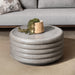 Classic Home - Reva Outdoor 31" Round Coffee Table in Athena Gray - 51031812 - GreatFurnitureDeal