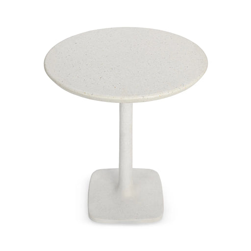 Classic Home - Paulina Outdoor 31" Round Counter Table in White - 51031823 - GreatFurnitureDeal