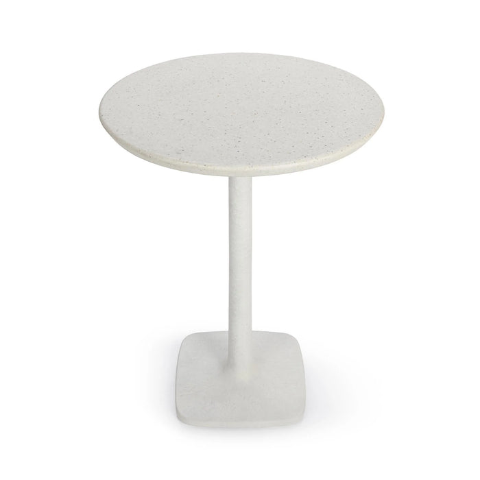 Classic Home - Paulina Outdoor 31" Round Bar Table in White - 51031824 - GreatFurnitureDeal