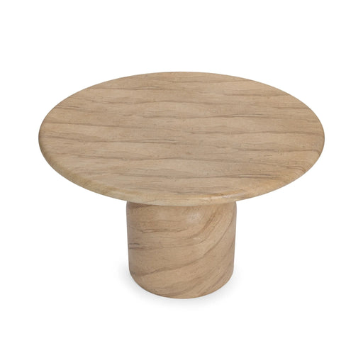 Classic Home - Portola Outdoor 47" Round Dining Table in Warm Sandstone - 51031825 - GreatFurnitureDeal