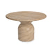 Classic Home - Portola Outdoor 47" Round Dining Table in Warm Sandstone - 51031825 - GreatFurnitureDeal