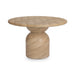 Classic Home - Portola Outdoor 47" Round Dining Table in Warm Sandstone - 51031825 - GreatFurnitureDeal