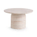 Classic Home - Sana Outdoor 30" Round Coffee Table in Capri Limestone - 51031830 - GreatFurnitureDeal