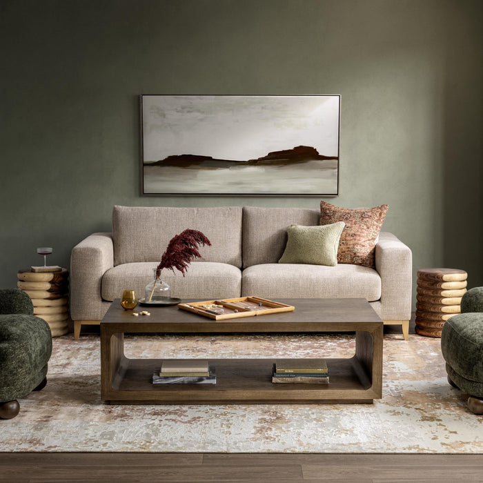 Classic Home - London 60" Coffee Table in Soft Cocoa - 51031835