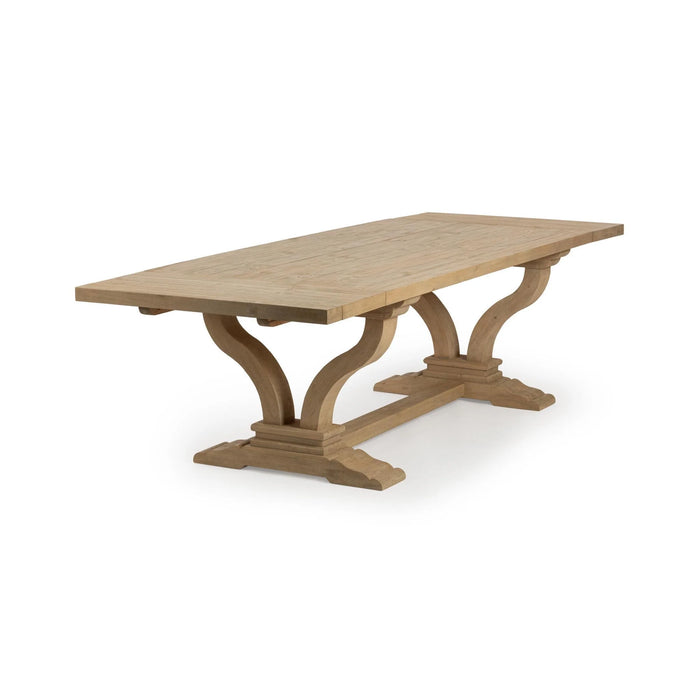 Classic Home - Julia 86"-110" Extendable Dining Table in Soft Earth - 51031836