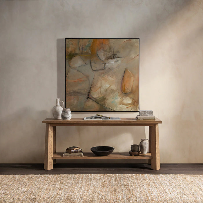 Classic Home - Kenzie Console Table in Amber Toast - 51031850