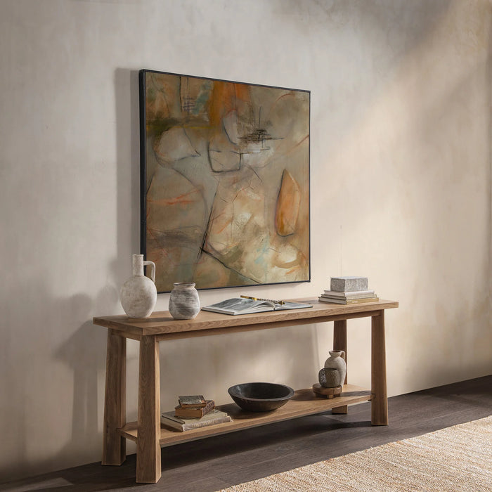 Classic Home - Kenzie Console Table in Amber Toast - 51031850