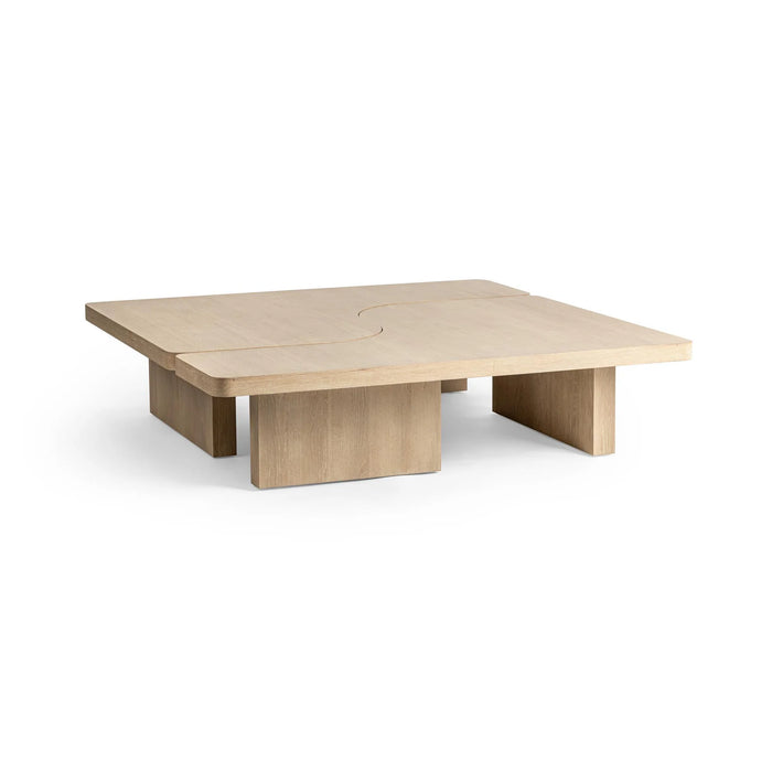 Classic Home - Melina 2 Piece 63" Coffee Table in Coastal Drift - 51031856 - GreatFurnitureDeal
