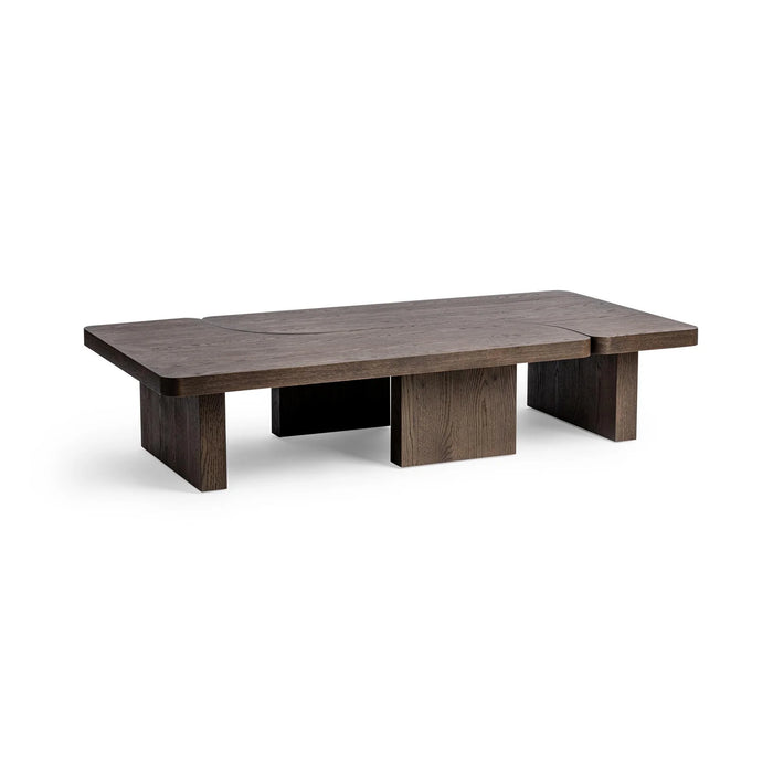 Classic Home - Melina 2 Piece 71" Coffee Table in Havana Brown - 51031858