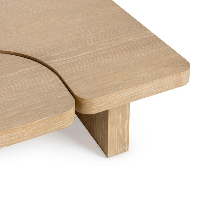 Classic Home - Melina 2 Piece 71" Coffee Table in Coastal Drift - 51031866 - GreatFurnitureDeal