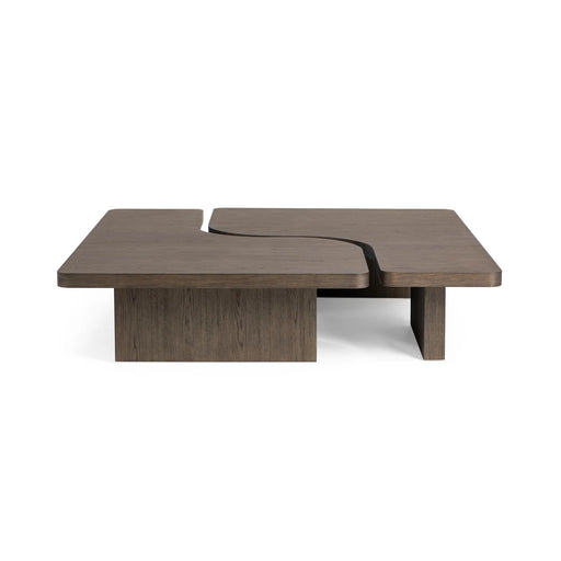 Classic Home - Melina 2 Piece 63" Coffee Table in Havana Brown - 51031867 - GreatFurnitureDeal