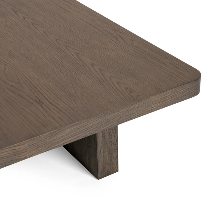 Classic Home - Melina 2 Piece 63" Coffee Table in Havana Brown - 51031867 - GreatFurnitureDeal