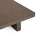 Classic Home - Melina 2 Piece 63" Coffee Table in Havana Brown - 51031867 - GreatFurnitureDeal
