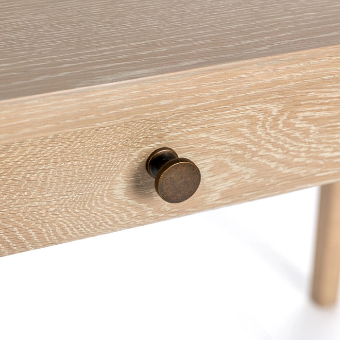 Classic Home - Karl 48"-72" Extendable Desk in Coastal Drift - 51031869