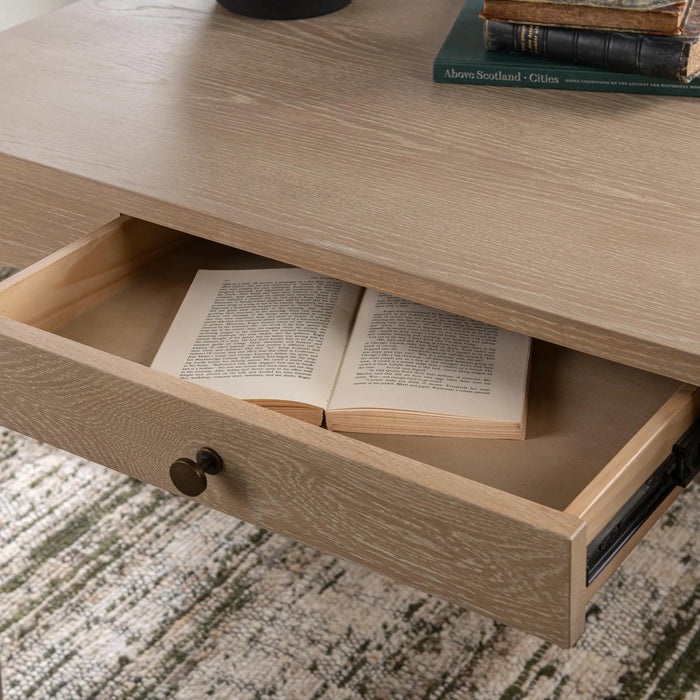 Classic Home - Karl 48"-72" Extendable Desk in Coastal Drift - 51031869