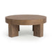 Classic Home - Bristol Round Coffee Table in Cafe Brown - 51031875 - GreatFurnitureDeal