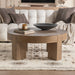 Classic Home - Bristol Round Coffee Table in Cafe Brown - 51031875 - GreatFurnitureDeal
