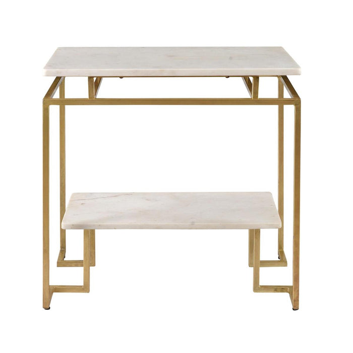 Coast To Coast - Accent Table in Burnished Gold - 93410