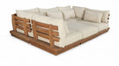 Meridian Furniture - Ease 228" Fabric Upholstered 8 Piece Modular Sectional - 111Tan-Sec6C - GreatFurnitureDeal