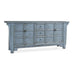 Classic Home - Crafton 3 Drawer Cabinet in Blue - 52003815 - GreatFurnitureDeal