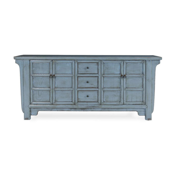 Classic Home - Crafton 3 Drawer Cabinet in Blue - 52003815 - GreatFurnitureDeal