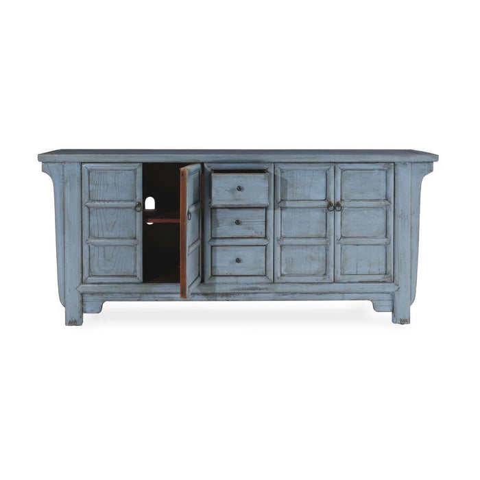 Classic Home - Crafton 3 Drawer Cabinet in Blue - 52003815 - GreatFurnitureDeal