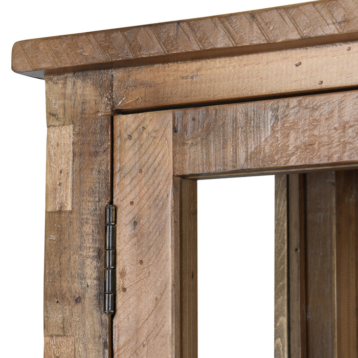 Kosas Home - Amsterdam Reclaimed - Pine Display Cabinet - 52003909 - GreatFurnitureDeal