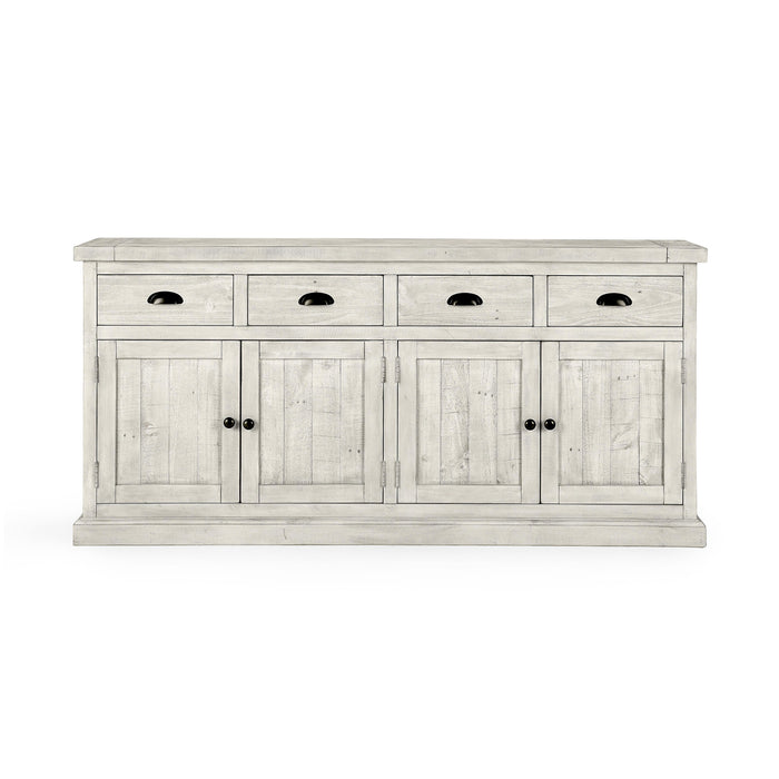 Kosas Home - Caleb 4 Dwr 4 Dr Sideboard Nordic Ivory - 52003964 - GreatFurnitureDeal