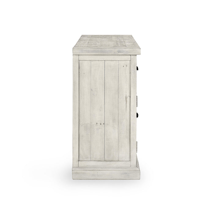 Kosas Home - Caleb 4 Dwr 4 Dr Sideboard Nordic Ivory - 52003964 - GreatFurnitureDeal