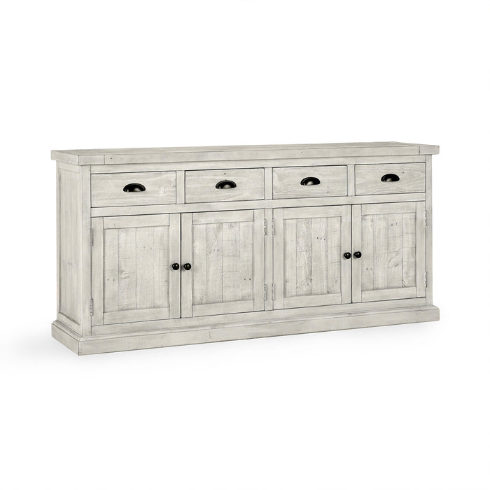 Kosas Home - Caleb 4 Dwr 4 Dr Sideboard Nordic Ivory - 52003964 - GreatFurnitureDeal