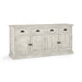 Kosas Home - Caleb 4 Dwr 4 Dr Sideboard Nordic Ivory - 52003964 - GreatFurnitureDeal
