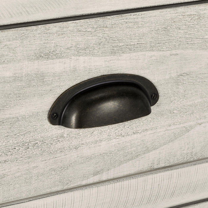 Kosas Home - Caleb 4 Dwr 4 Dr Sideboard Nordic Ivory - 52003964 - GreatFurnitureDeal