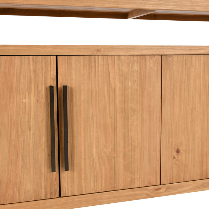 Kosas Home - Fenmore 4 Door Sideboard Natural - 52004017