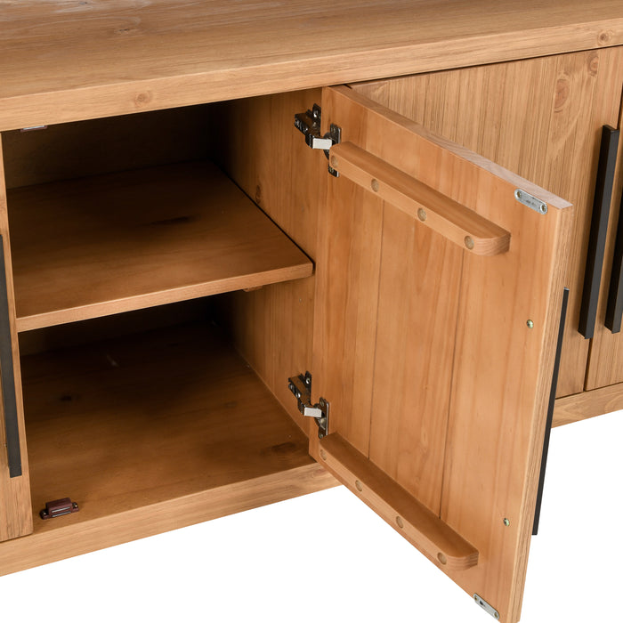 Kosas Home - Fenmore 4 Door Sideboard Natural - 52004017